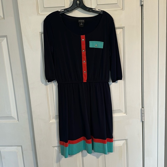 Enfocus studio navy dress size 12 - Picture 1 of 4